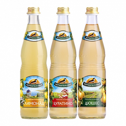 Лимонады Черноголовка 0,5л